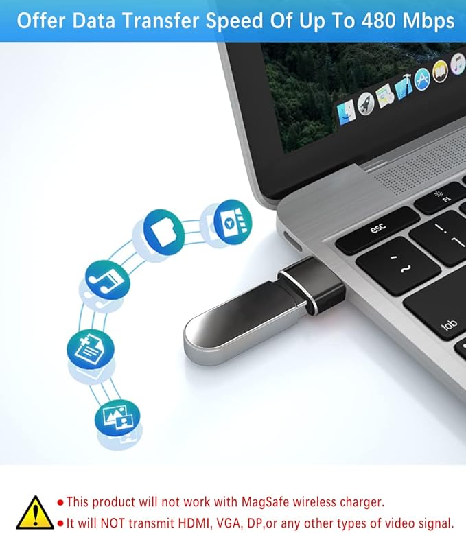 Elebase 4Pack USB to USB C Adapter - Image 8