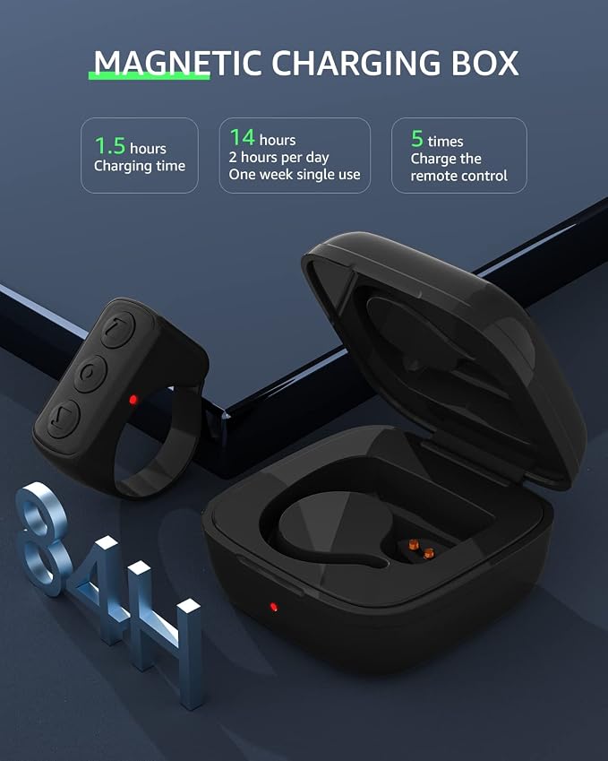 Fingertip Bluetooth Remote Control TIK TOK Wireless Page Turner TYUOBOX Camera - Image 5