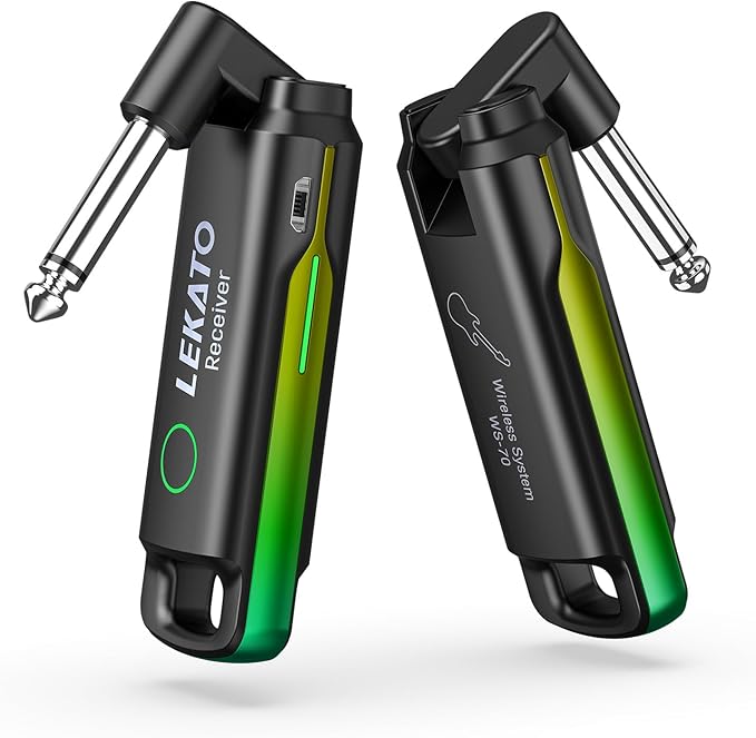 LEKATO Wireless Guitar System UHF Wireless Guitar Transmitter Receiver - Image 9