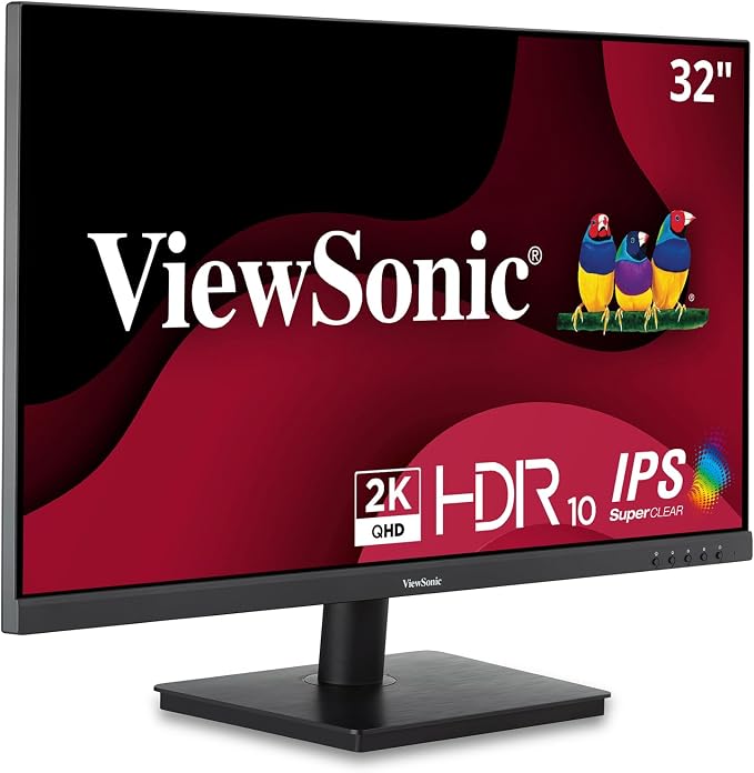 ViewSonic VS3225-2K 32 Inch QHD 1440p IPS Monitor by ViewSonicCorporation