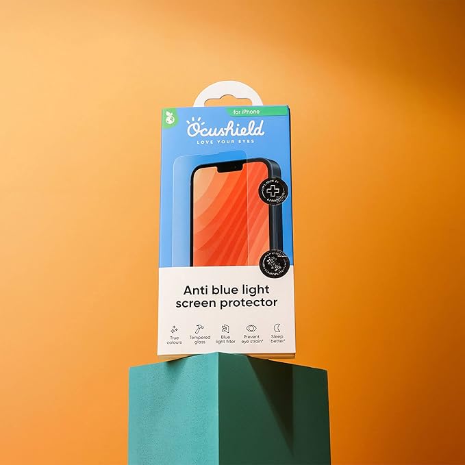 Ocushield Anti Blue Light Tempered Glass Screen Protector - Image 8