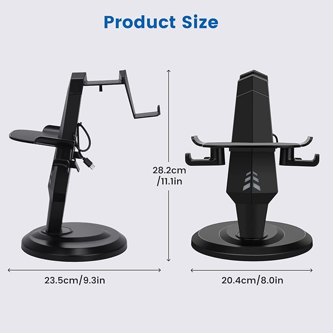 alcopanda VR Stand, Headset Charging Dock, VR Display Stand Accessories - Image 6