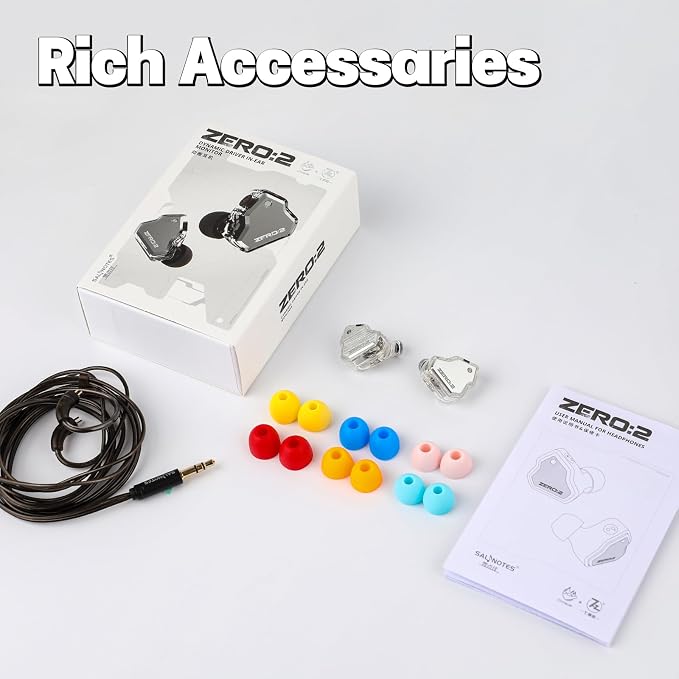 Linsoul 7Hz x Crinacle Zero:2 in Ear Monitor, Updated 10mm Dynamic Driver IEM - Image 7