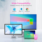 TECKNET Wireless Mouse for Laptop, 2.4G Quiet Computer Mouse - Image 7