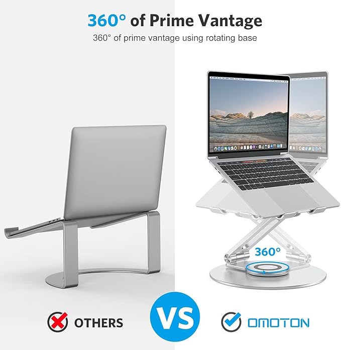 OMOTON Adjustable Laptop Stand - Image 3