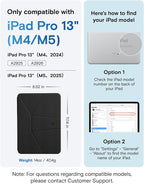 MOFT Dynamic Folio Case for iPad Pro 13-inch, Silm Magnetic Stand Case - Image 2