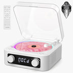 CD Player with Built-in Speakers Portable Bluetooth Input&Output Desktop CD by RetroAudio