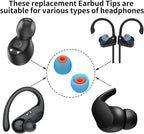 Earbud Tips Ear Bud Tips Soft Anti Slip Washable and Reusable Silicone - Image 3