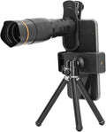 Portable 32X Phone Camera Lens HD Zoom Lens Clip On, Double Adjustment Eyepiece by GOWENIC