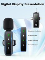 3 in 1 Wireless Lavalier Microphones - Image 2