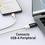 USB C to USB Adapter, USB Type C Male to USB 3.0 Female OTG Adapter Compatible - Image 5