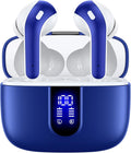 TAGRY Bluetooth Headphones True Wireless Earbuds 60H Playback LED Power Display by TAGRY