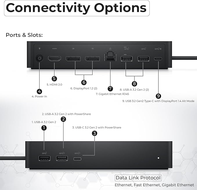 UD22 Dell Docking Station Dual Monitor Bundle - Image 4