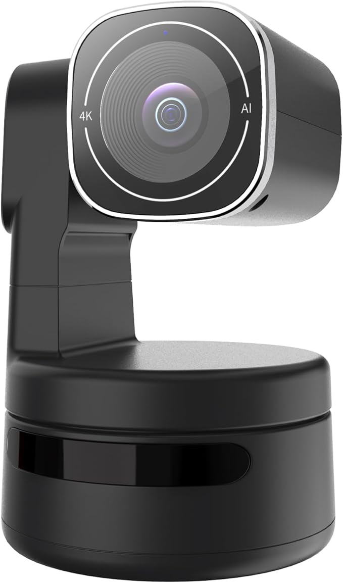 USB C Webcam PTZ Webcam, 4K Streaming Web Camera by WAAWO
