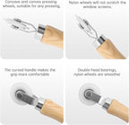 Window Screen Repair Kit, Steel/Nylon Roller Tool - Image 4