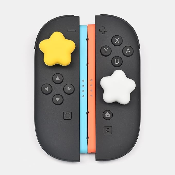 Star-Shaped Thumb Grips for Nintendo Switch 2 4PCS Soft Silicone Joystick Caps - Image 3