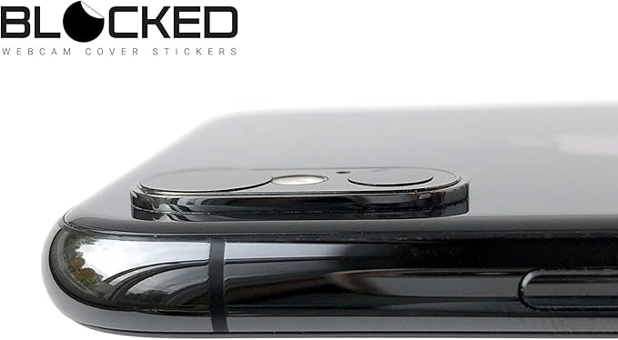 BLOCKED Stackable Webcam/Camera Vinyl Covers | 95 Low-Tack Restickable Webcam - Image 5
