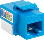 Cmple - 10 Pack Cat6 Keystone Jack Insert Punch Down RJ45 Connectors RJ45 - Image 4