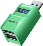FORIDA 3 Ports USB 3.0 Adapter, USB Hub by FORIDA-Besttecforusbhubdockingstation