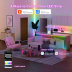 2.4G WiFi SPI RGB Controller DR03W & RC03RF RF Remote Set, Control by Smart - Image 5