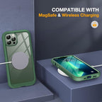 Miracase Glass Case for iPhone 13 Pro Max 6.7 inch, Upgrade Full-Body Clear - Image 5