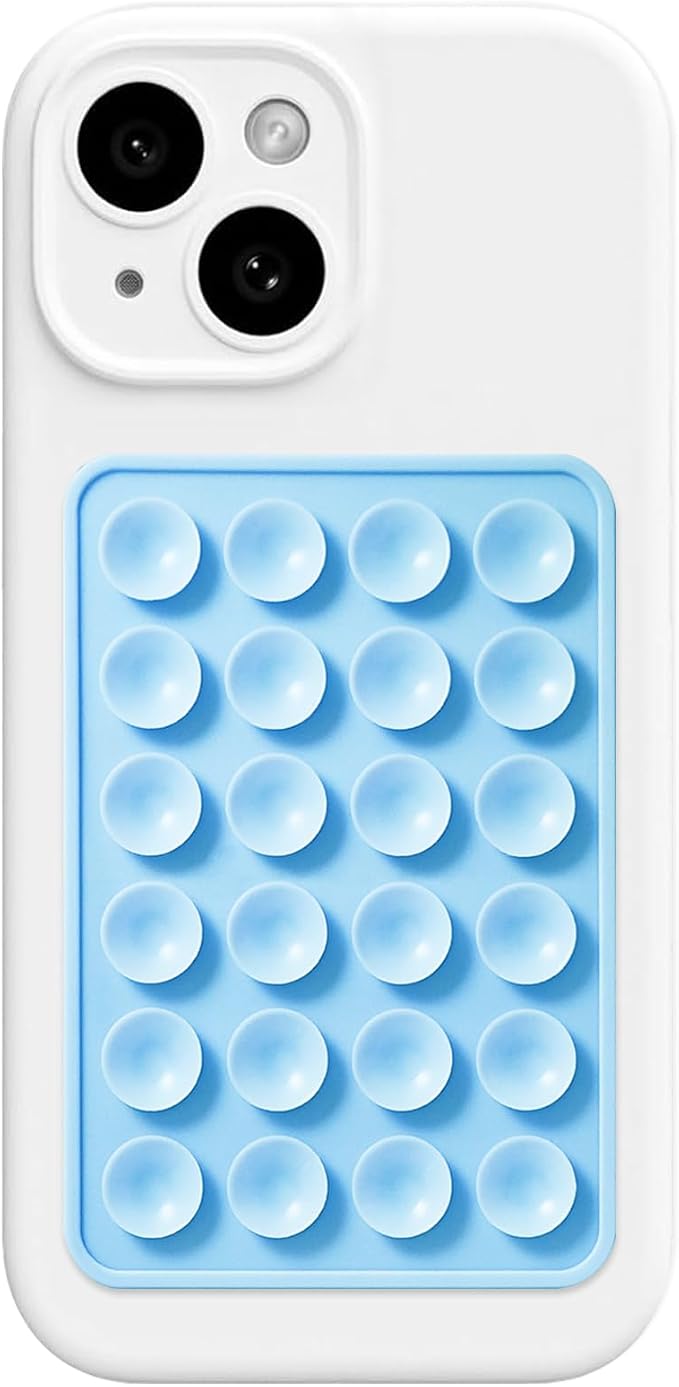 AZXYI Silicone Suction Phone Case Mount, Silicon Adhesive Suction Cup Phone by AZXYI