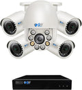 GW Security 8 Channel 4K NVR 5MP PoE Smart AI Security Camera System by GW+Security