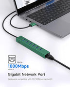 7 Ports USB 3.0 Hub, USB to Network HUB - Image 6