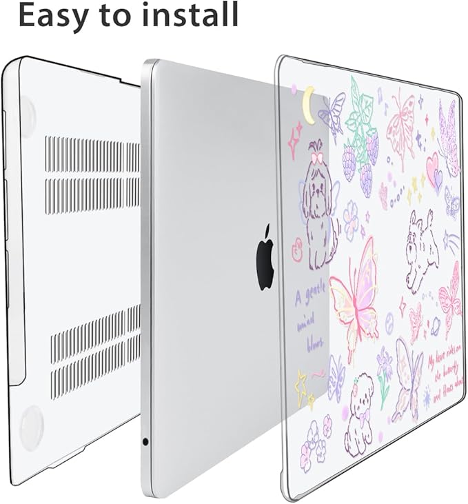 for 2025 2024 2023 2022 MacBook Air 13 inch Case M4 A3240 M3 A3113 M2 A2681 - Image 5