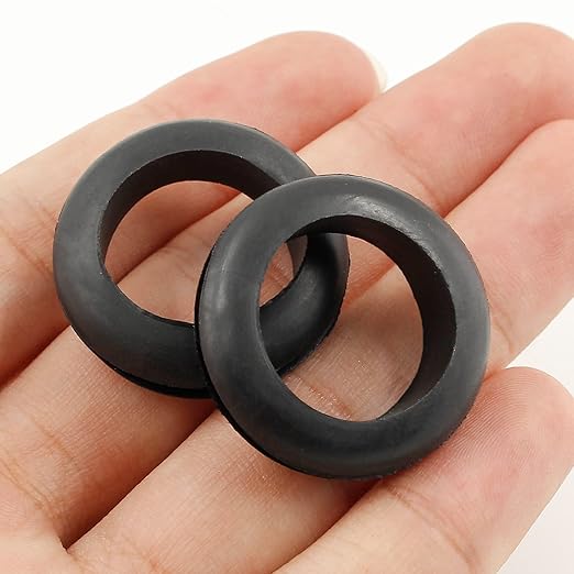 12 Pcs Rubber Grommets, 7/8" Inside Diameter 1" Drill Hole Rubber Wire Grommets - Image 4
