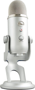Blue Microphones Yeti Silver USB Mic by LogitechforCreators