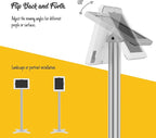 Tablet Floor Stand, Anti-Theft, Rotate Lockable Metal Tablet Enclosure+Aluminum - Image 4