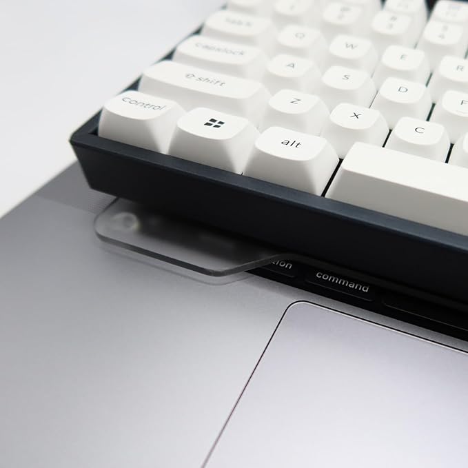 Kado Lift Riser Acrylic for External Keyboard, Frosted Transparent, Office - Image 6