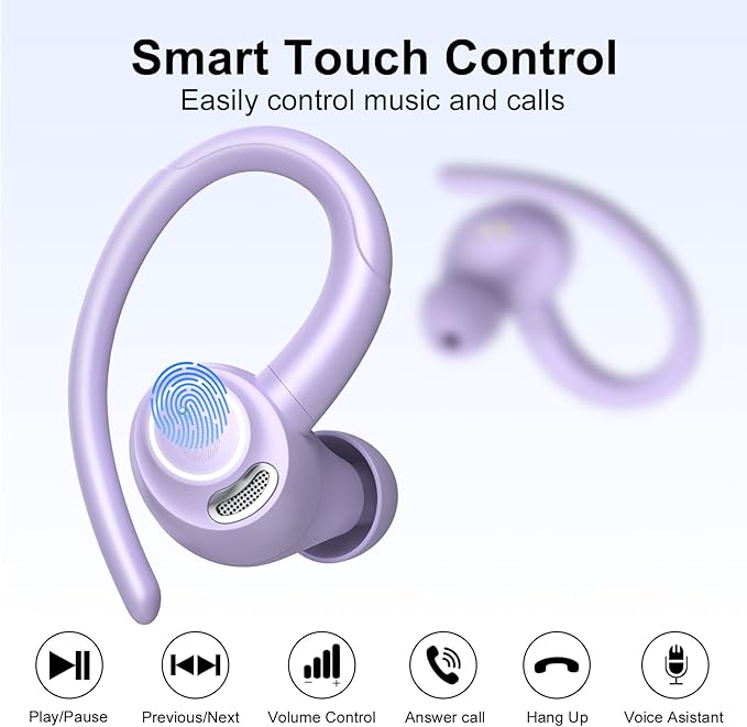Wireless Earbuds Bluetooth 5.3 Headphones Sports, 48Hrs Playtime Bluetooth - Image 7