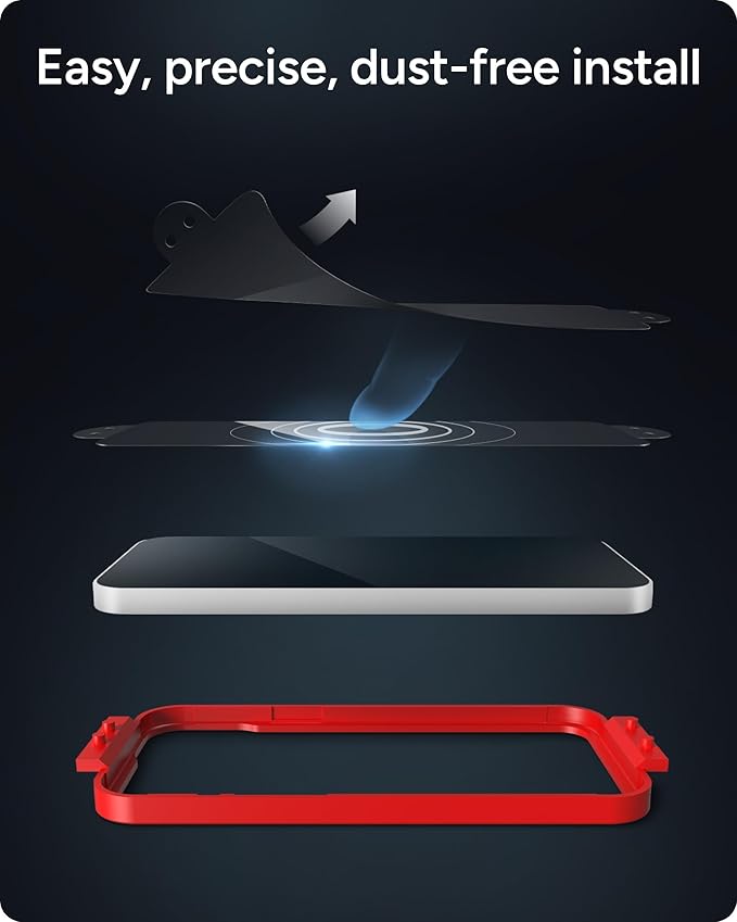 ZAGG InvisibleShield Glass Elite iPhone 15 Pro Max Screen Protector - Image 7