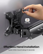 ErGear Single Monitor Arm, Adjustable Desk Gaming Monitor Mount - Image 7