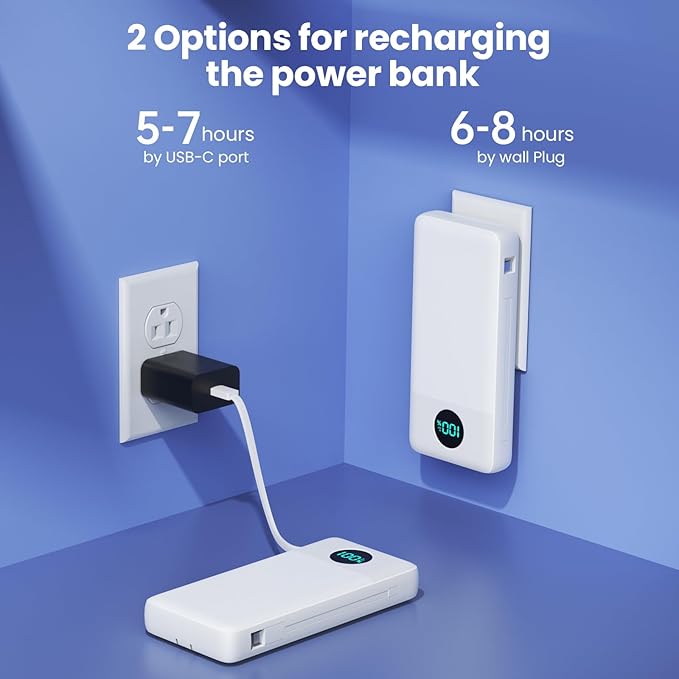 Portable Charger 33800mAh USB C Power Bank - Image 4