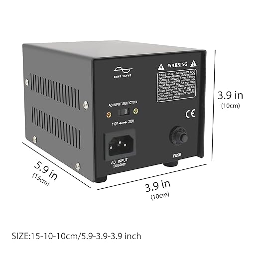Yinleader Step Up & Step Down Voltage Transformer Power Converter - Image 6
