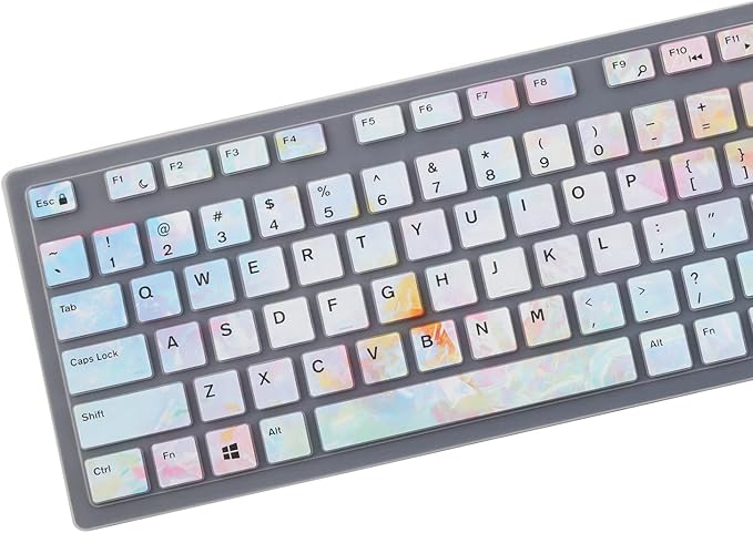 Keyboard Cover Skin for Dell KM636 KB216 KB216t KB216d KB216p Wired & Wireless - Image 3