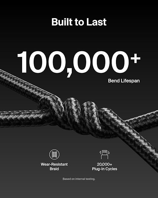 Belkin USB C to USB C Cable, 240W - Image 3