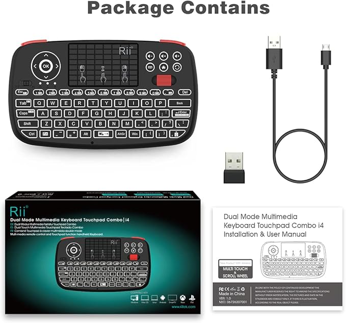 Rii i4 Mini Bluetooth Keyboard - Image 7