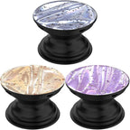 3 Pack Fashionable Clear Glitter Expandible Collapsible Moblile Phone Grip by HighQualityFlagship