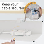 Under Desk Cable Management Tray 27.2" - Image 4