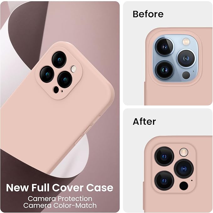FireNova Designed for iPhone 13 Pro Case, Silicone Upgraded Phone Case with - Image 3