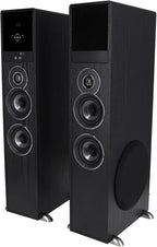 Rockville TM80B Powered Home Theater Tower Speaker System, USB/SD Playback - Image 6