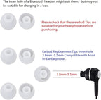 36 Pieces Large Earbud Tips Soft and Comfortable Ear Bud Replacement Pieces - Image 3
