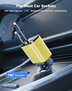4 in 1 Retractable Car Charger, SUPERONE Smaller Fast Car Phone Charger 69W - Image 7
