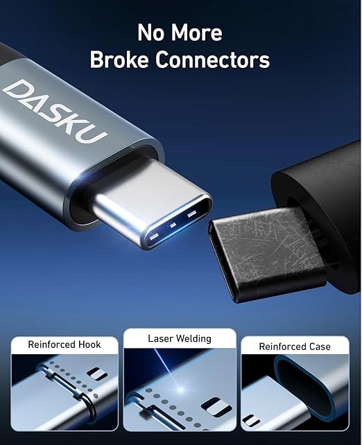 Dasku USB C to USB C Charging Cable - Image 5
