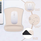 MOSISO Wrist Rest Support for Mouse Pad & Keyboard Set, Ergonomic Mousepad - Image 5