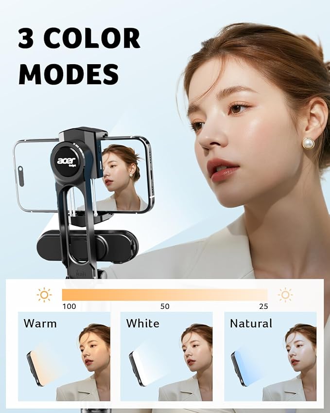 acer Gimbal Stabilizer 1-Axis for iPhone/Cell Phone/Smartphone/Android - Image 7